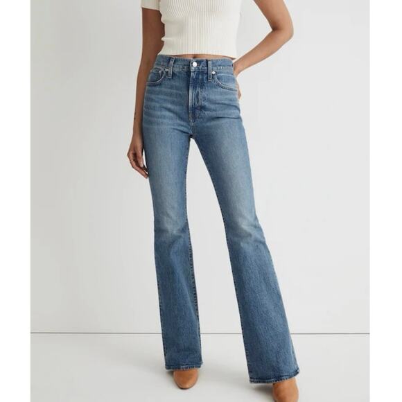 Madewell The Perfect Vintage Flare Leg Jean Size 28 EUC - Picture 3 of 12